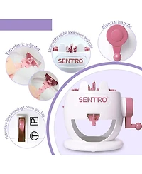 Sentro 22-Needle Pink Knitting Machine | Easy Diy Scarves & Hats | Fast Beginner & Kid-Friendly Craft Kit