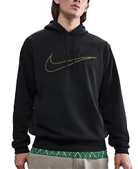 Nike Men's Club Fleece Athletic-Fit Logo Hoodie