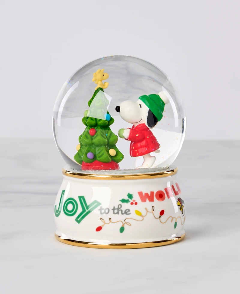 Lenox Snoopy Snow Globe