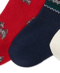 Polo Ralph Lauren Baby 3-Pk. Scottie Dog Socks