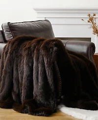 Battilo Lifestyle Faux Fur Throw, 50" x 60"
