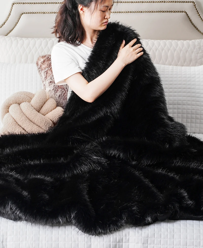 Battilo Lifestyle Faux Fur Throw