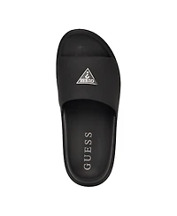 Guess Men's Vesper Branded Slip-on Fashion Slides