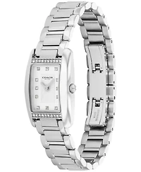 Coach Women's Reese Silver Tone Stainless Steel Bracelet Watch, 20mm