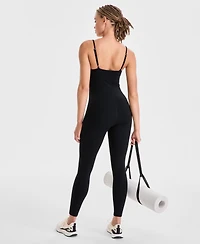 Id Ideology Women's Soft Flex Square-Neck Bodysuit, Macy's Exclusive