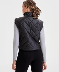 Id Ideology Women's Reversible Sherpa Zip-Front Vest, Macy's Exclusive
