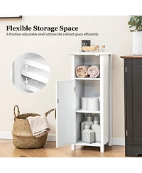Volenca Bathroom Storage Organizer with 2-Tier Cabinet