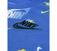 Nike Baby Boys Printed Reveal T-Shirt & Pants, 2 Piece Set