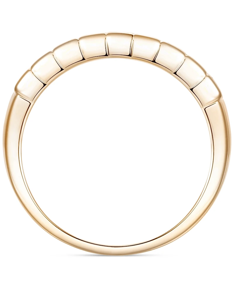 Gemstone (1 ct. t.w.) Band Ring 14k Gold