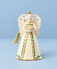 Lenox Holiday Angel Bell with Hymns Ornament