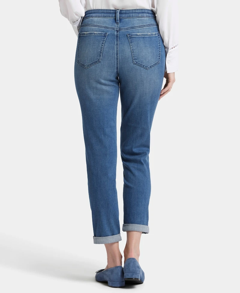 Nydj Petite Margo Girlfriend Pull On Jeans