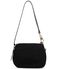 Arezzo Jamie Medium Suede Crossbody