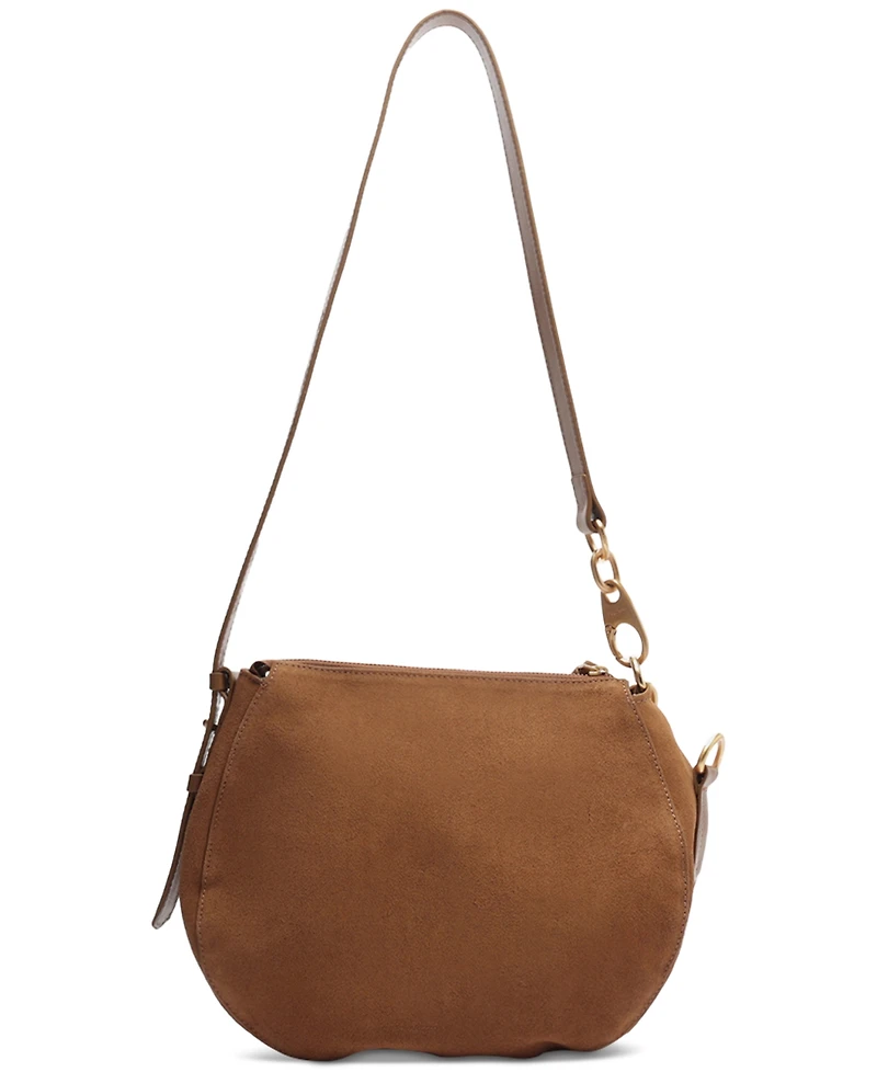 Arezzo Jamie Medium Suede Crossbody