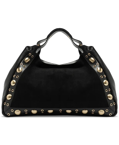 Arezzo Owen Medium Suede Tote