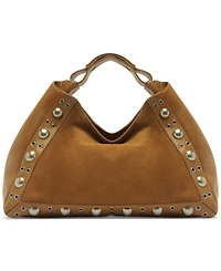 Arezzo Owen Medium Suede Tote