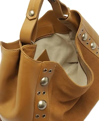 Arezzo Owen Medium Suede Tote