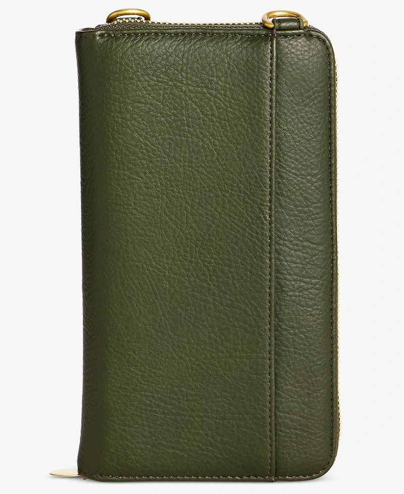 Style & Co Mini Woven Phone Crossbody, Macy's Exclusive