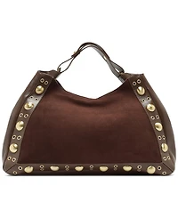 Arezzo Owen Medium Suede Tote