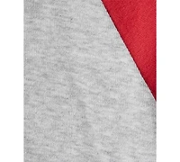 Carter's Baby Boys Colorblocked Raglan-Sleeve Bodysuits, 4 Pack