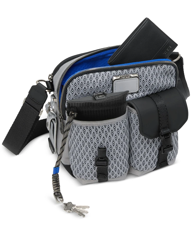 Tumi Men's Patterned Crossbody Bag