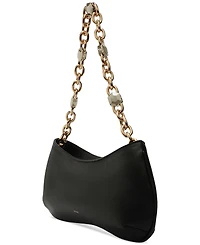 Arezzo Luna Small Leather Baguette