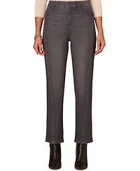 Democracy Women's High-Rise Straight-Leg Ankle Jeans