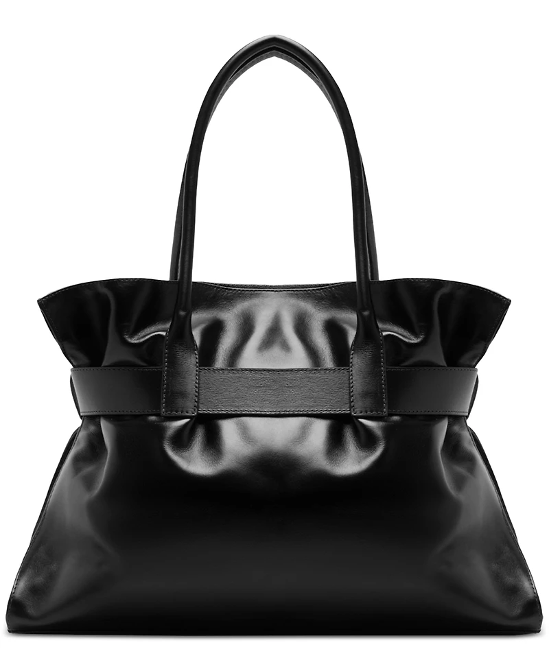 Arezzo Rivera Large Leather Shopping Bag