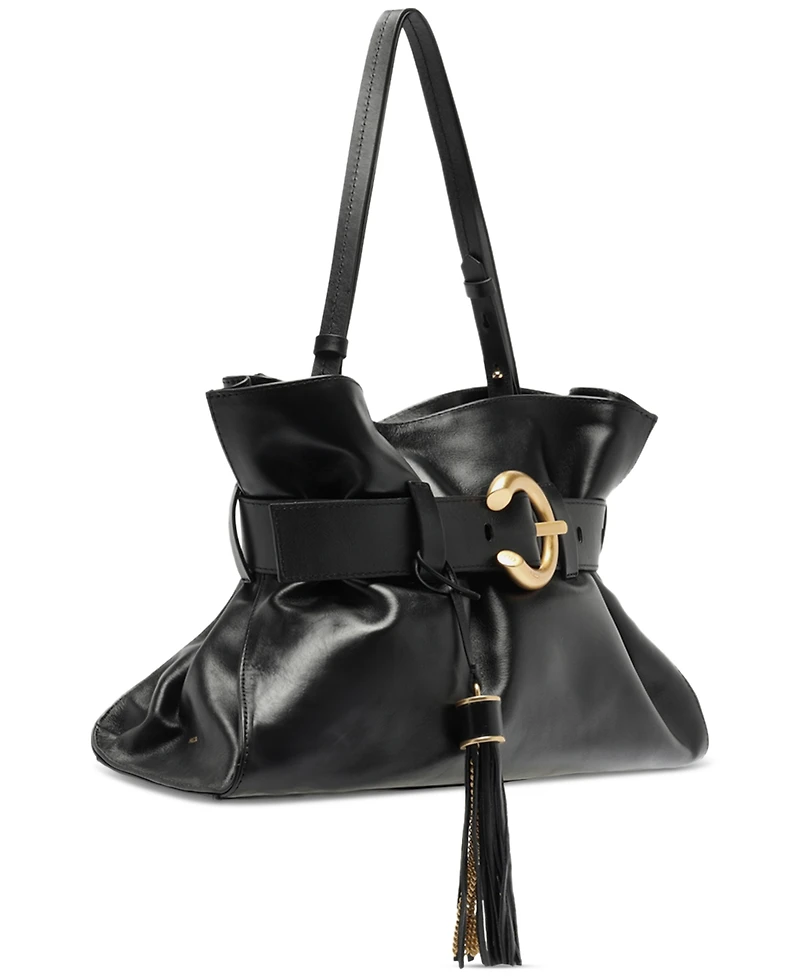 Arezzo Rivera Medium Leather Clutch