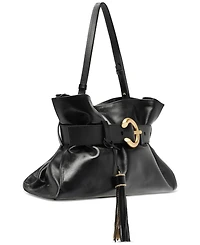 Arezzo Rivera Medium Leather Clutch