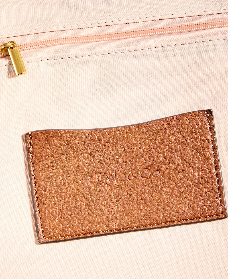 Style & Co Large Soft Satchel Bag, Macy's Exclusive