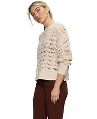 Sanctuary Women's Boheme Open-Knit Sweater