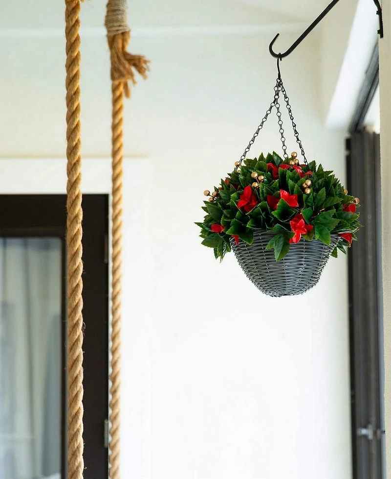 Nearly Natural 24" Pre-Lit Uv Resistant Artificial Christmas Led Lights Indoor and Outdoor