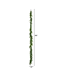 Nearly Natural 15" Artificial Touch Norfolk Island Pine Garland with Natural Look