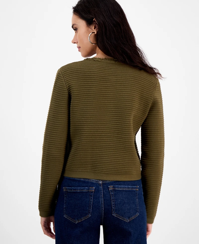 I.n.c. International Concepts Petite Textured Cardigan Sweater, Macy's Exclusive
