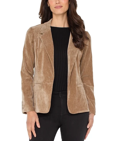 Liverpool Los Angeles Women's Textured Velvet Blazer