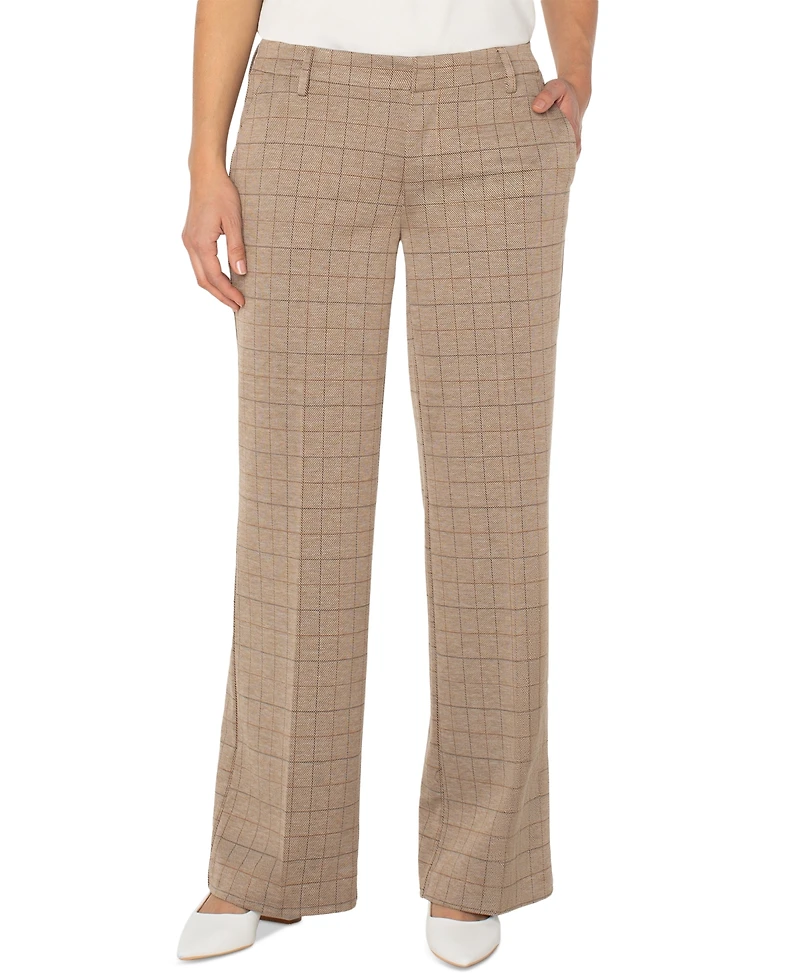 Liverpool Los Angeles Women's Kelsey Wide-Leg Trouser