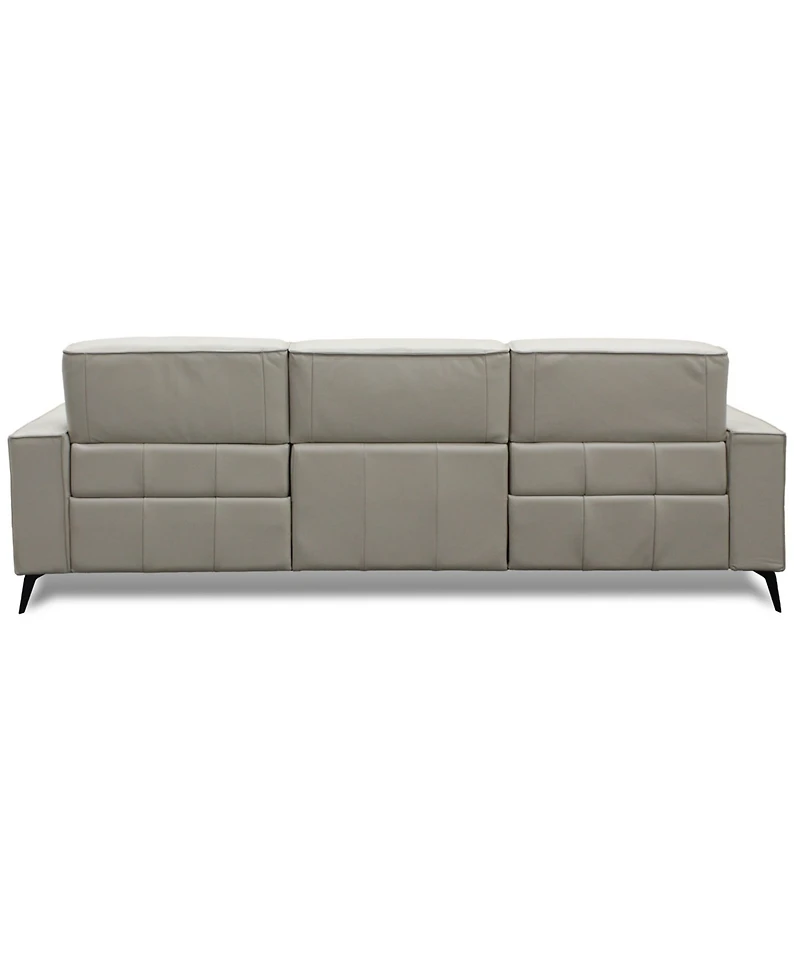Neiwert 3-Pc. Leather Sofa Sectional with 2 Power Recliners