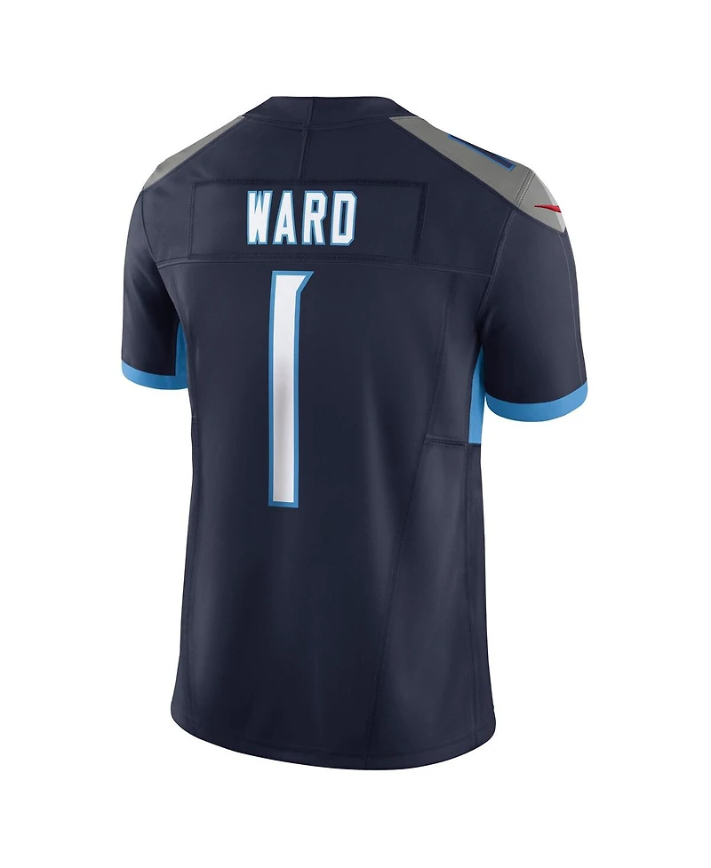 Nike Men's Cameron Ward Navy Tennessee Titans Alternate Limited Jersey