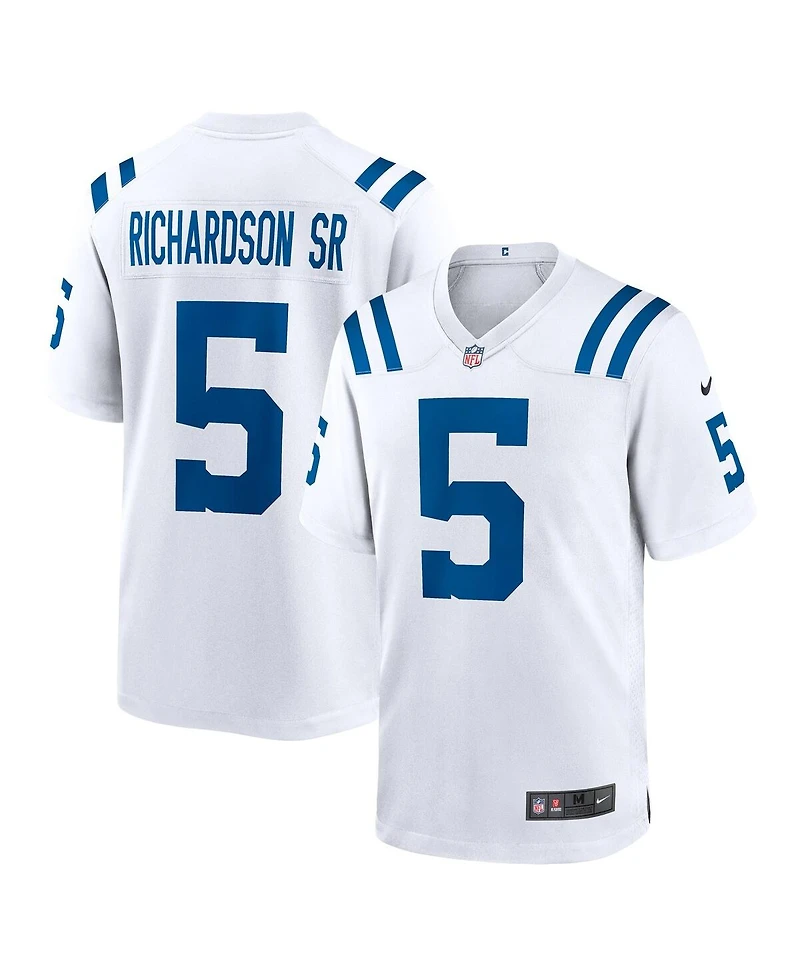 Nike Men's Anthony Richardson Sr. White Indianapolis Colts Game Jersey