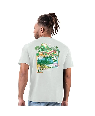 Margaritaville Men's Gray San Francisco 49ers Time Flies T-Shirt