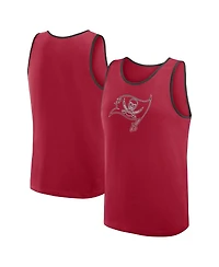 Logo Athletic Men's Red Tampa Bay Buccaneers Unmatched Success Tank Top