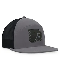 Fanatics Men's Charcoal Philadelphia Flyers Fairweather Adjustable Hat