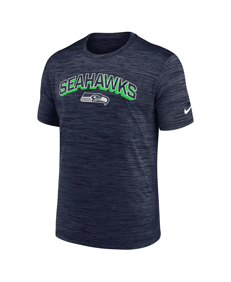 Nike Men's College Navy Seattle Seahawks Velocity Performance T-Shirt