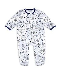Wear by Erin Andrews Baby Boys and Girls Tampa Bay Lightning Sleep Play Sleeper with Bib Set