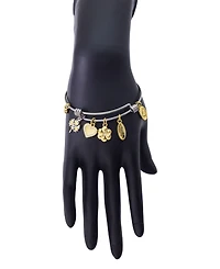 Unwritten Crystal and Cubic Zirconia Family Tree Cham Bangle Bracelet