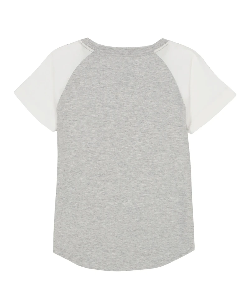 Tommy Hilfiger Big Girls Separates 85 Raglan Short Sleeve T-Shirt