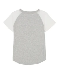 Tommy Hilfiger Big Girls Separates 85 Raglan Short Sleeve T-Shirt