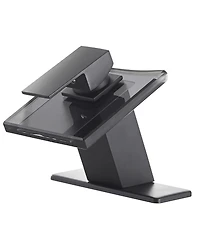 Greenspring Waterfall Single Hole Single-Handle Low-Arc Bathroom Faucet With Glass Spout In Polished Chrome