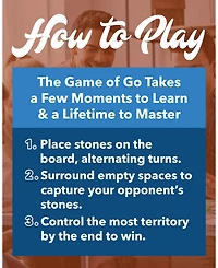 We Games Wood Go Set with Pull Out Drawers -12 in.
