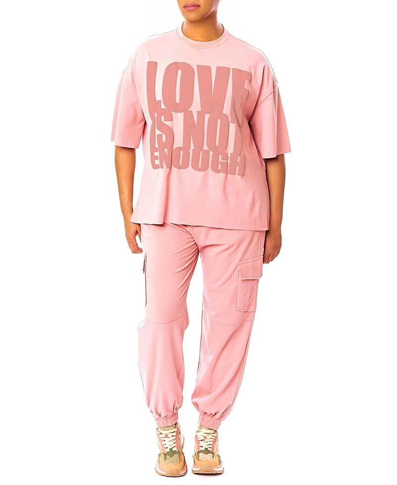 Dai Moda Love is Not Enough Sweatshirt